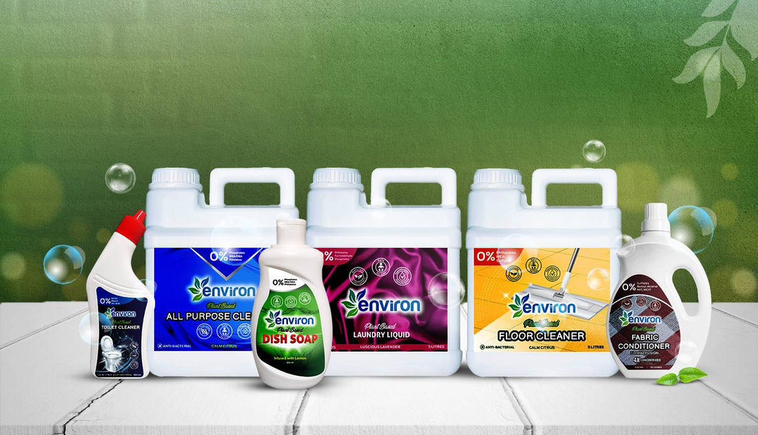 plant-based cleaning detergent - Environ