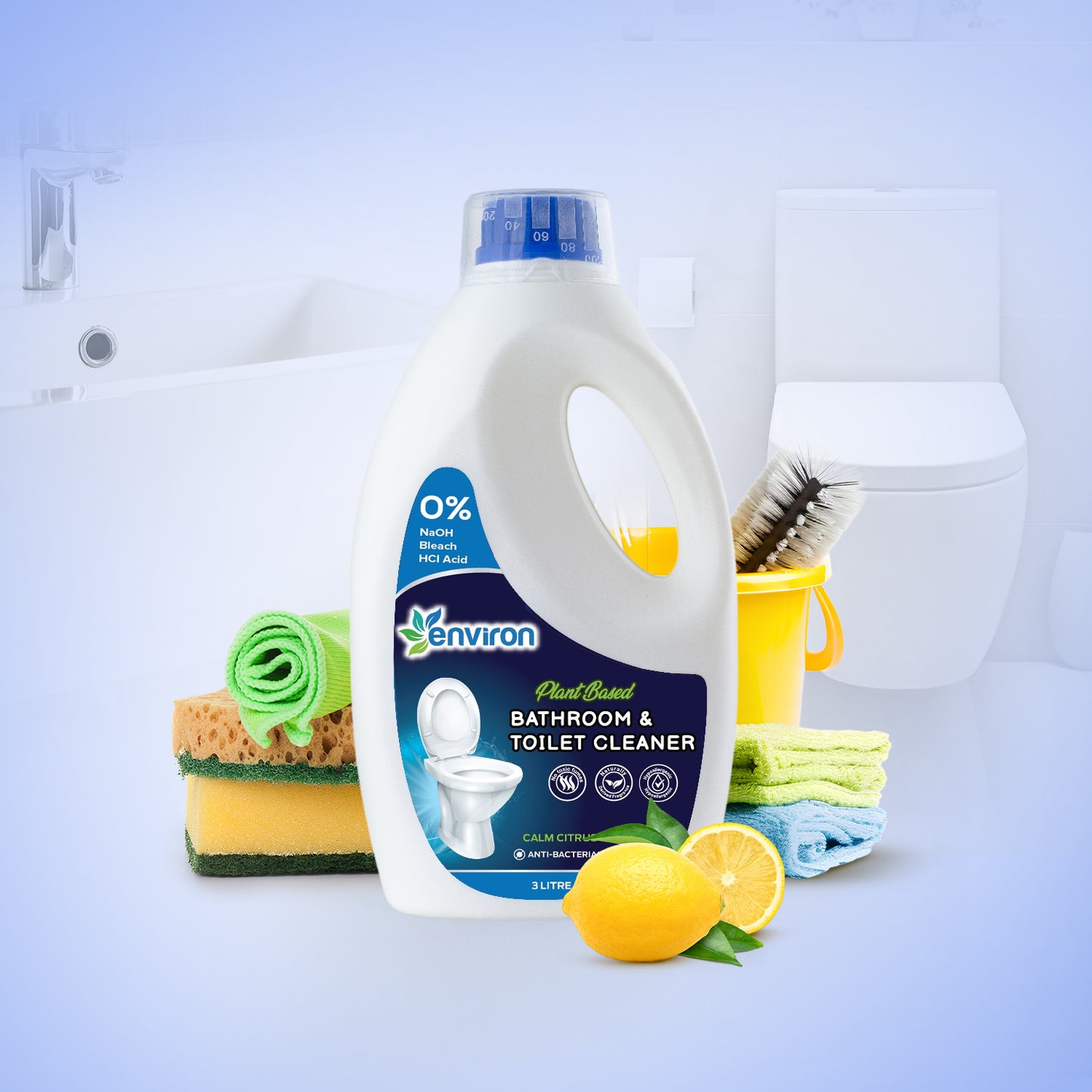 Plant-Based Bathroom & Toilet Cleaner