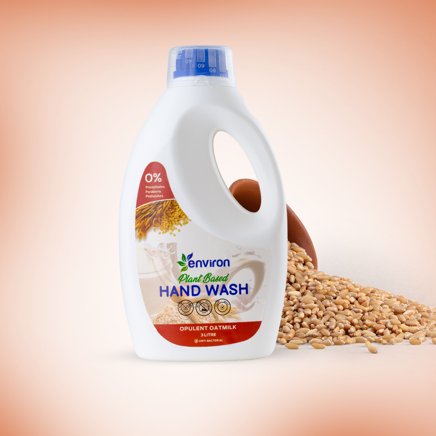 غسول اليدين النباتي - 3 L