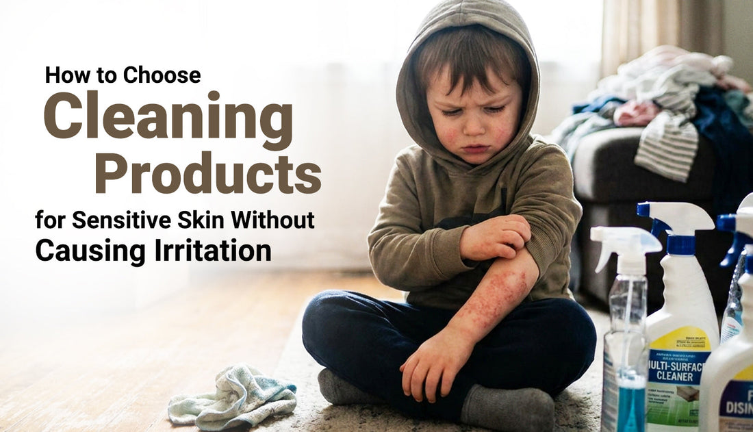 How to choose cleaning products for sensitive skin