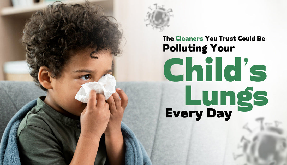 Plant Based Cleaners which are safe for kids, pets & family