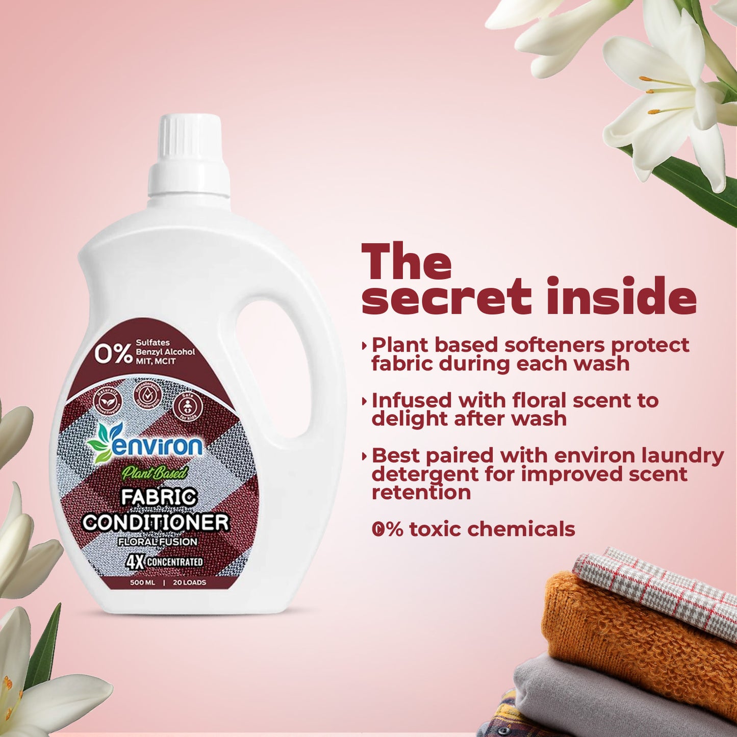 Plant-Based Fabric Conditioner