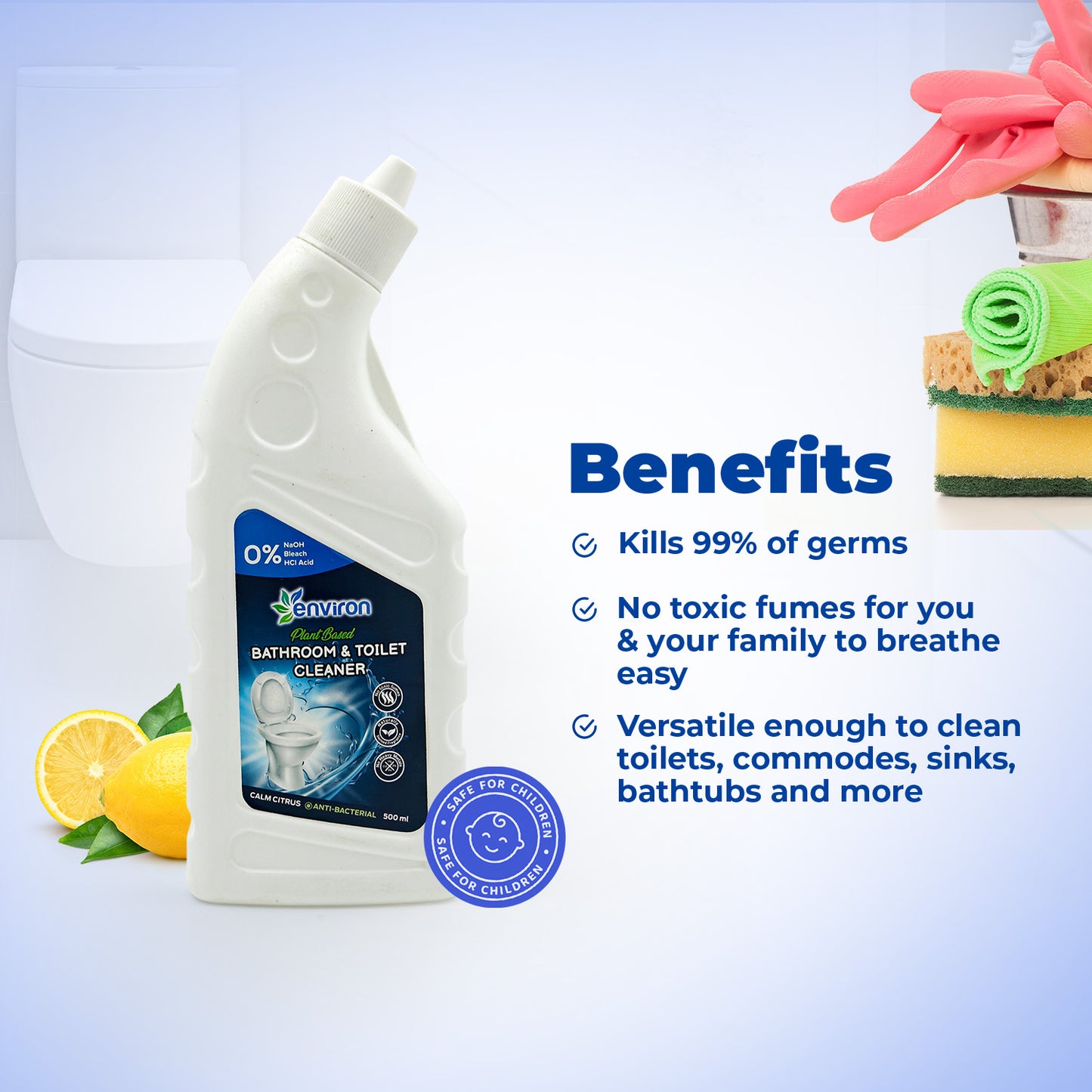 Plant-Based Toilet & Sink Cleaner