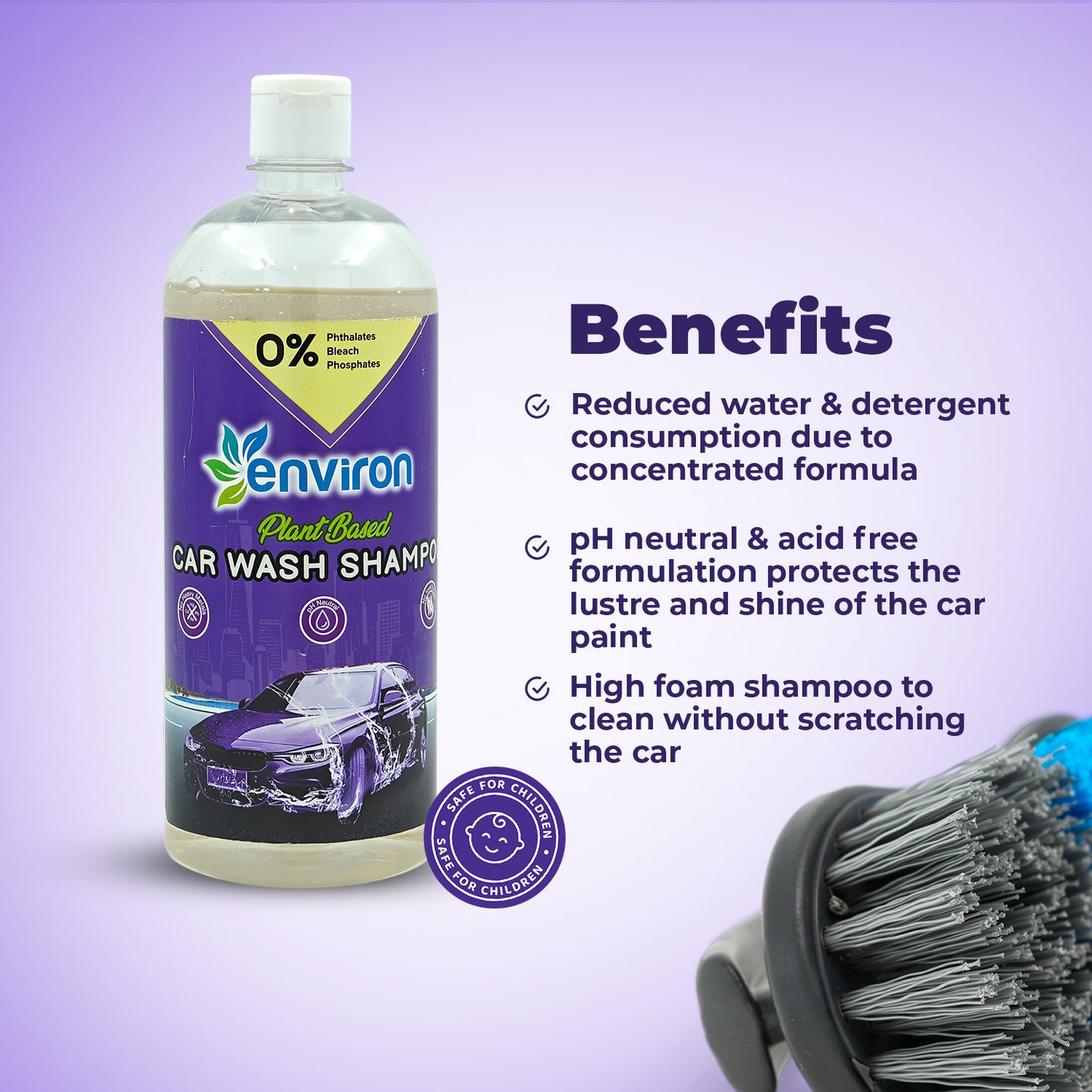 Plant-Based Car Shampoo