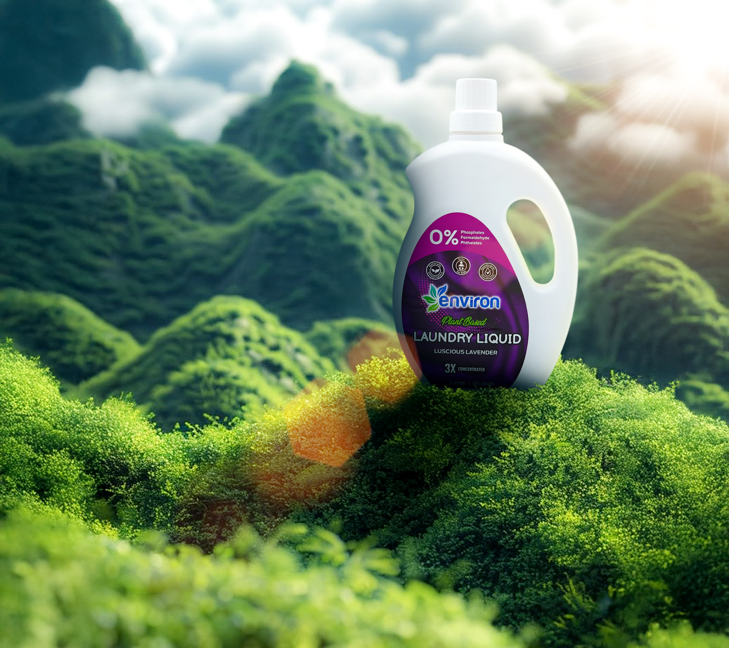 chemical free laundry liquid detergent 